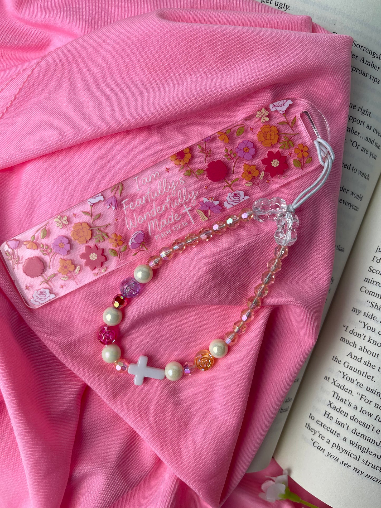 Acrylic Bookmarks w/ Charms