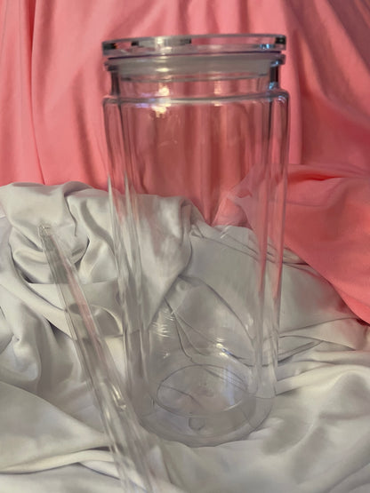 20 oz Acrylic Snowglobe Cup