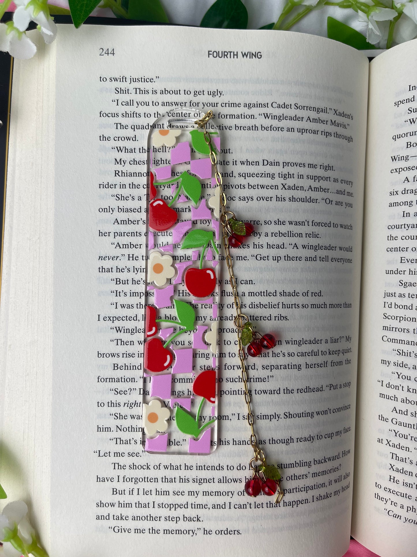 Acrylic Bookmarks w/ Charms