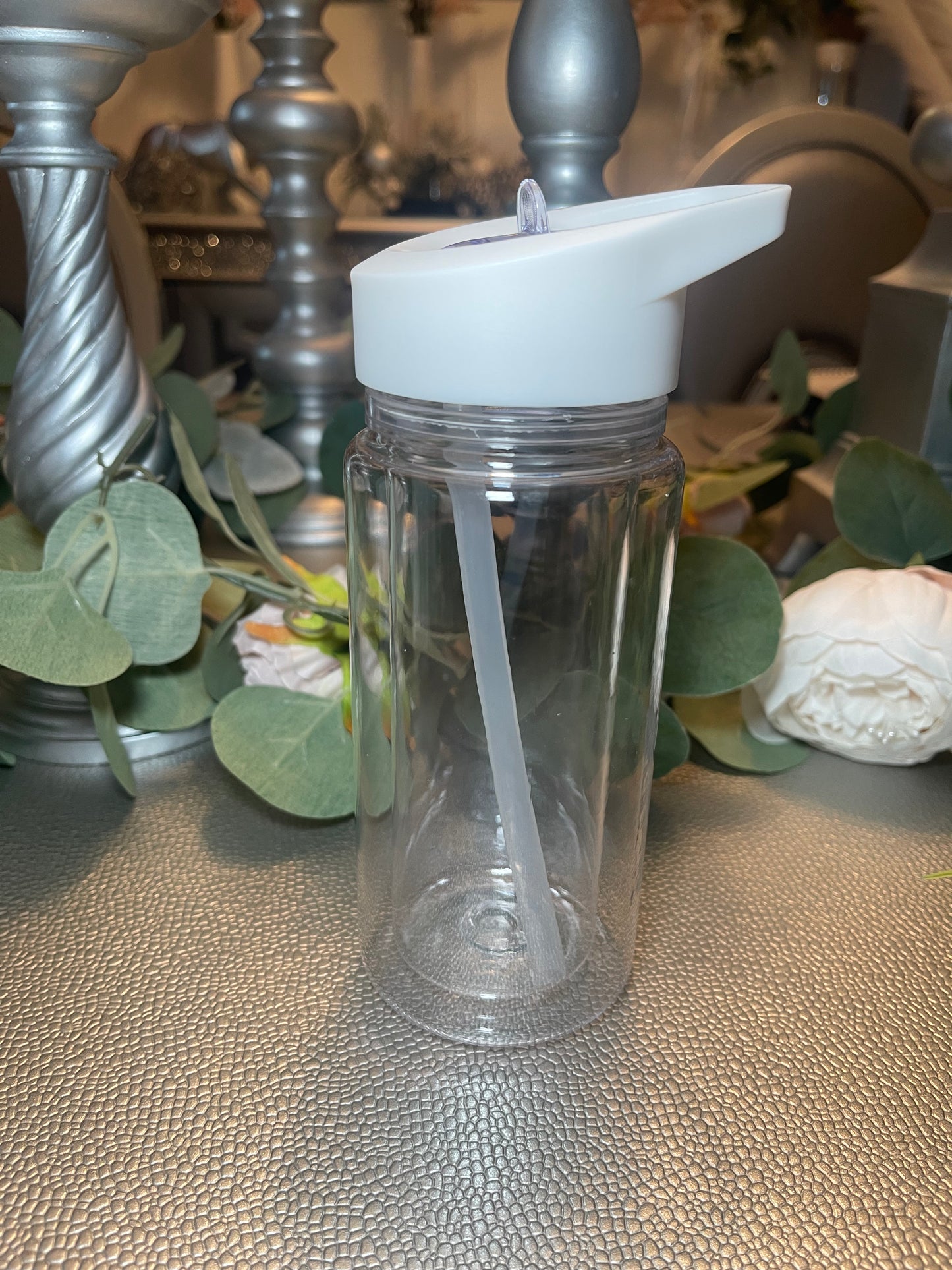 10 oz Snowglobe Water Bottle