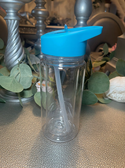 10 oz Snowglobe Water Bottle