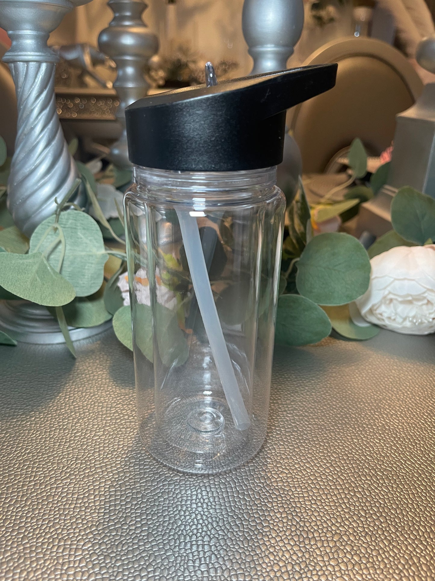 10 oz Snowglobe Water Bottle