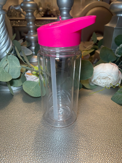 10 oz Snowglobe Water Bottle