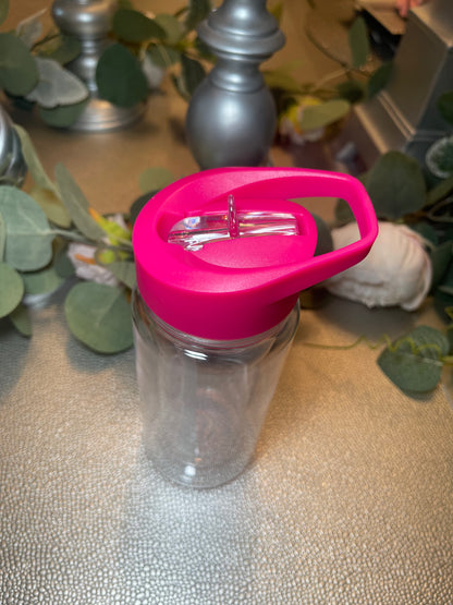 10 oz Snowglobe Water Bottle