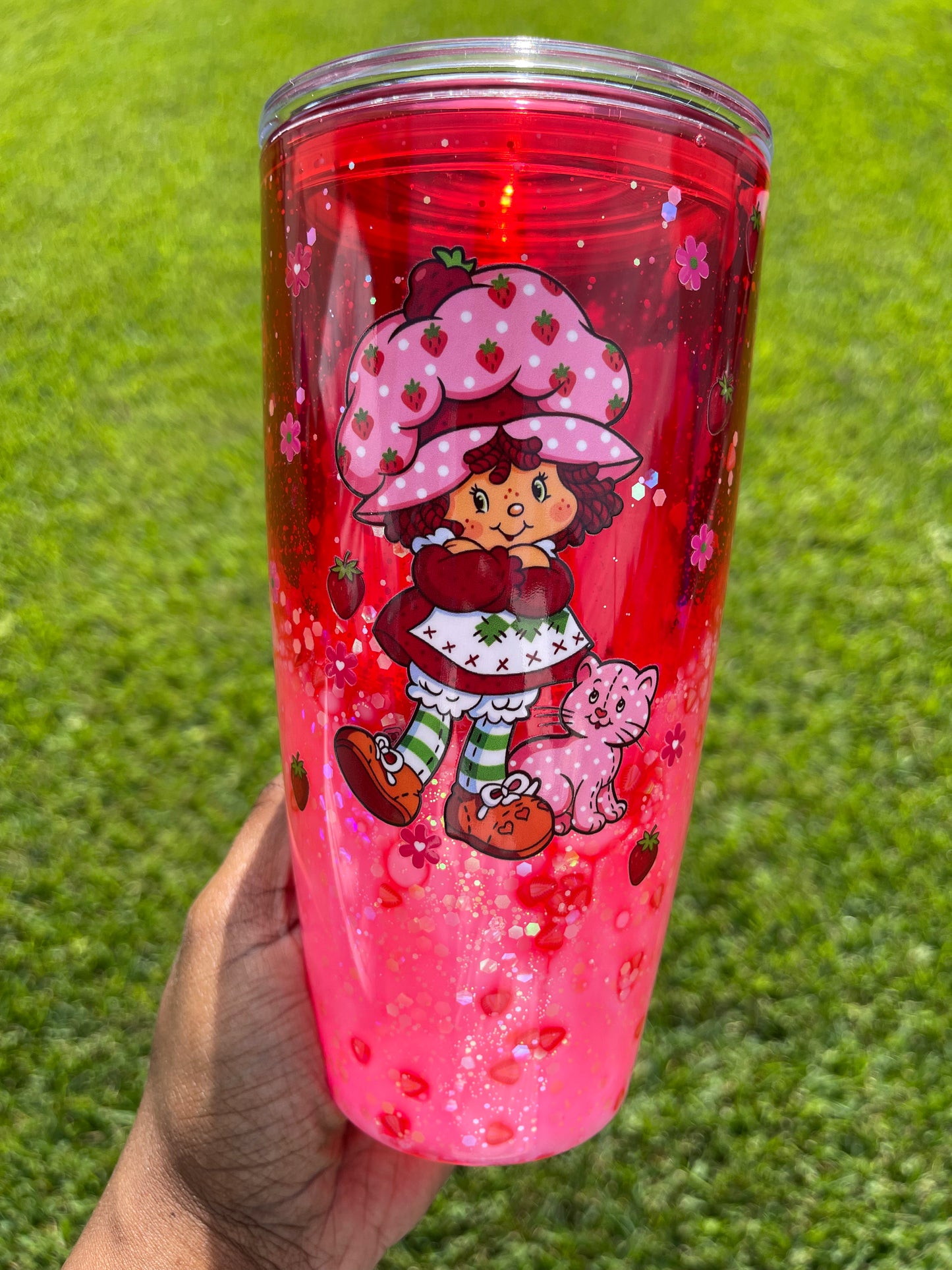 Strawberry Girl- 24 oz Dual Lava