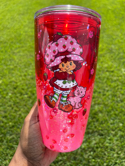 Strawberry Girl- 24 oz Dual Lava