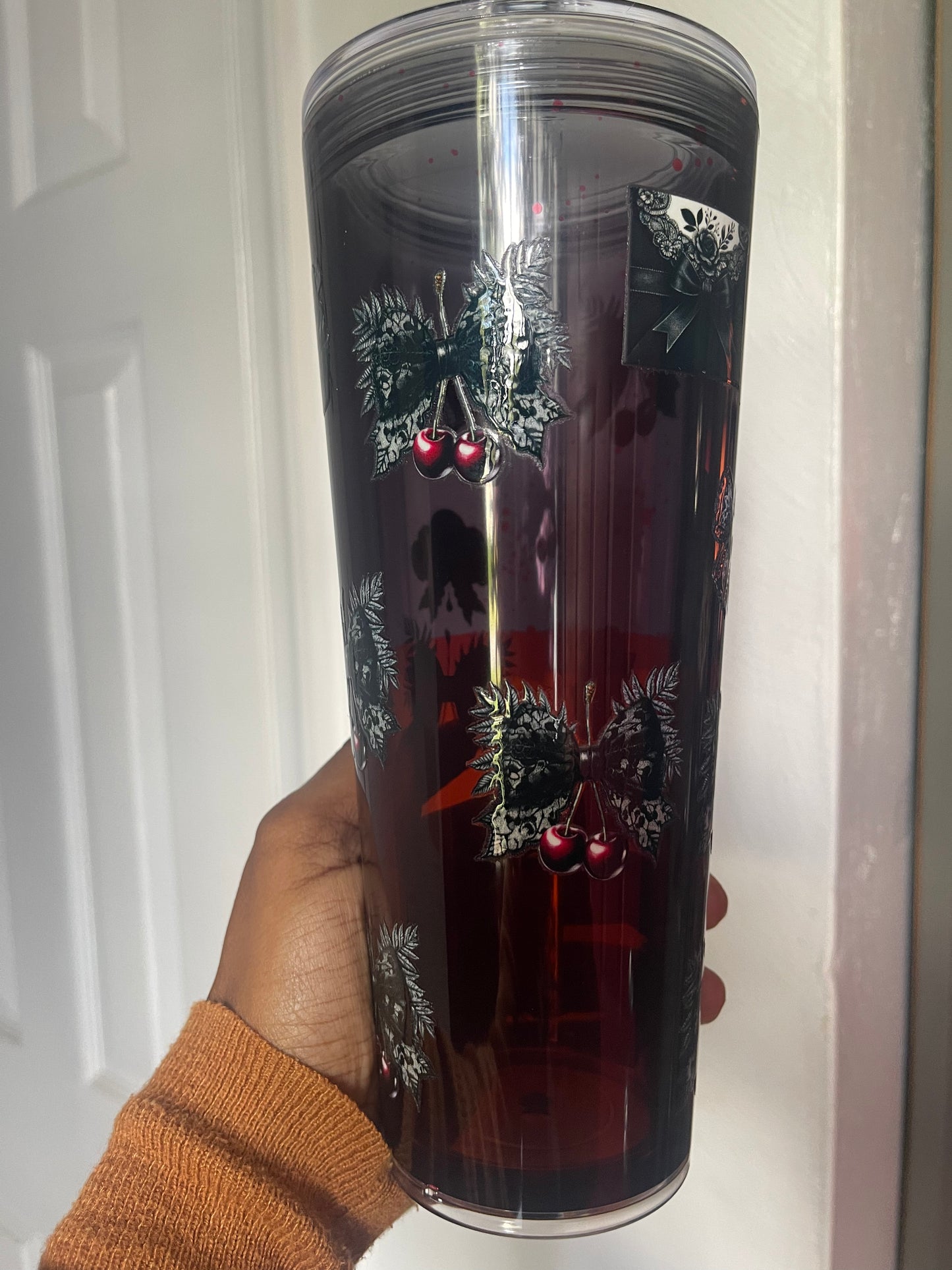 Dark Cherry -24oz Dual Lava