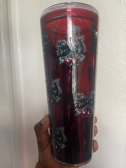 Dark Cherry -24oz Dual Lava
