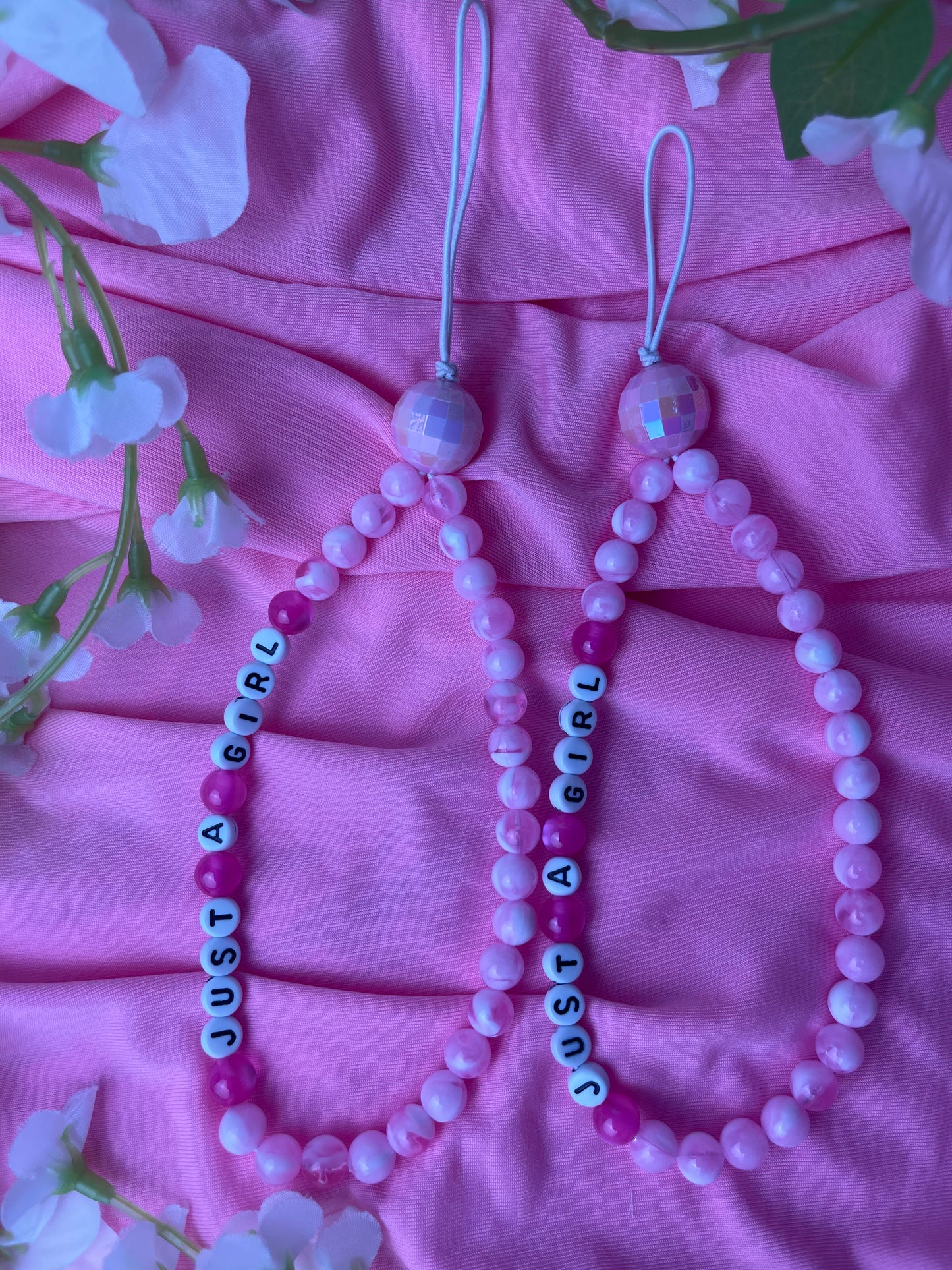 Just A Girl Bag Charm