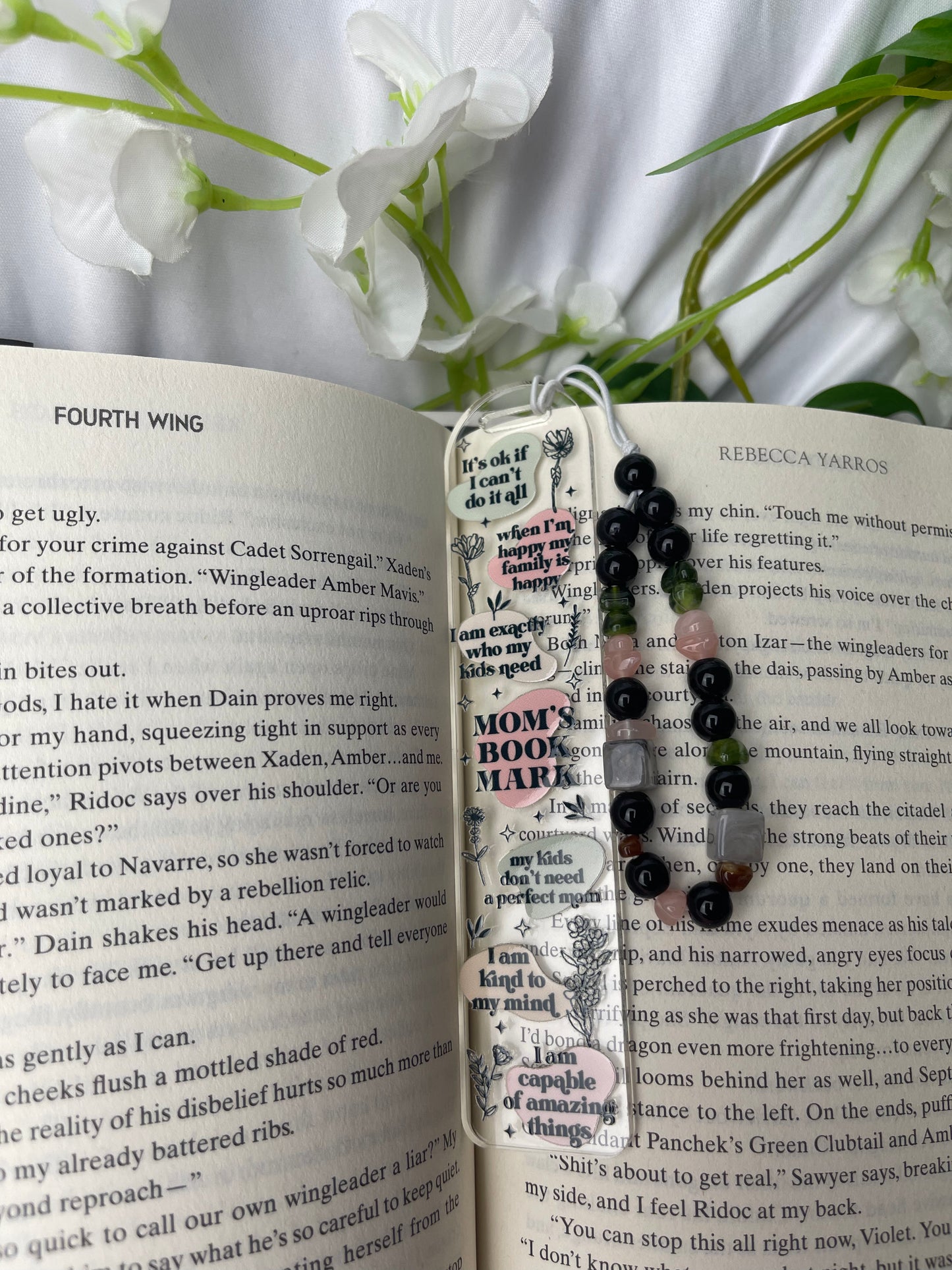 Acrylic Bookmarks w/ Charms