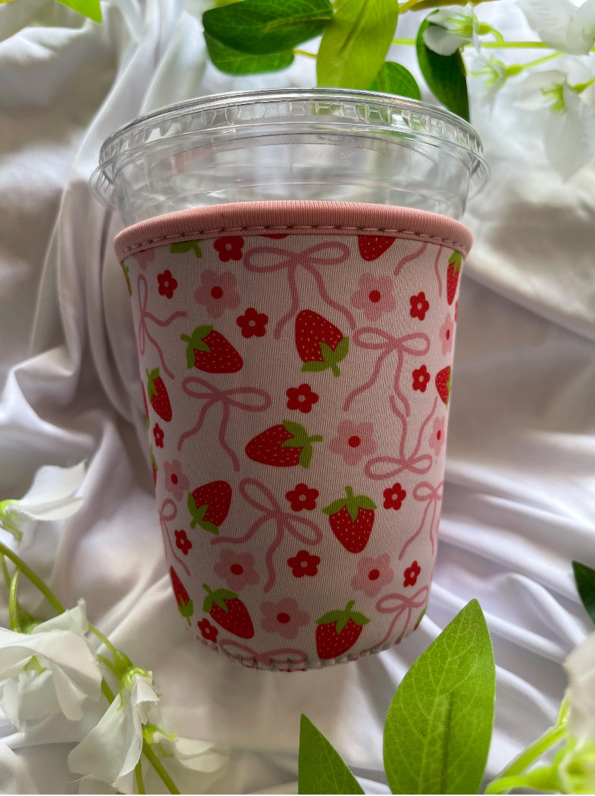 Berries -N- Bows Cup Sleeve