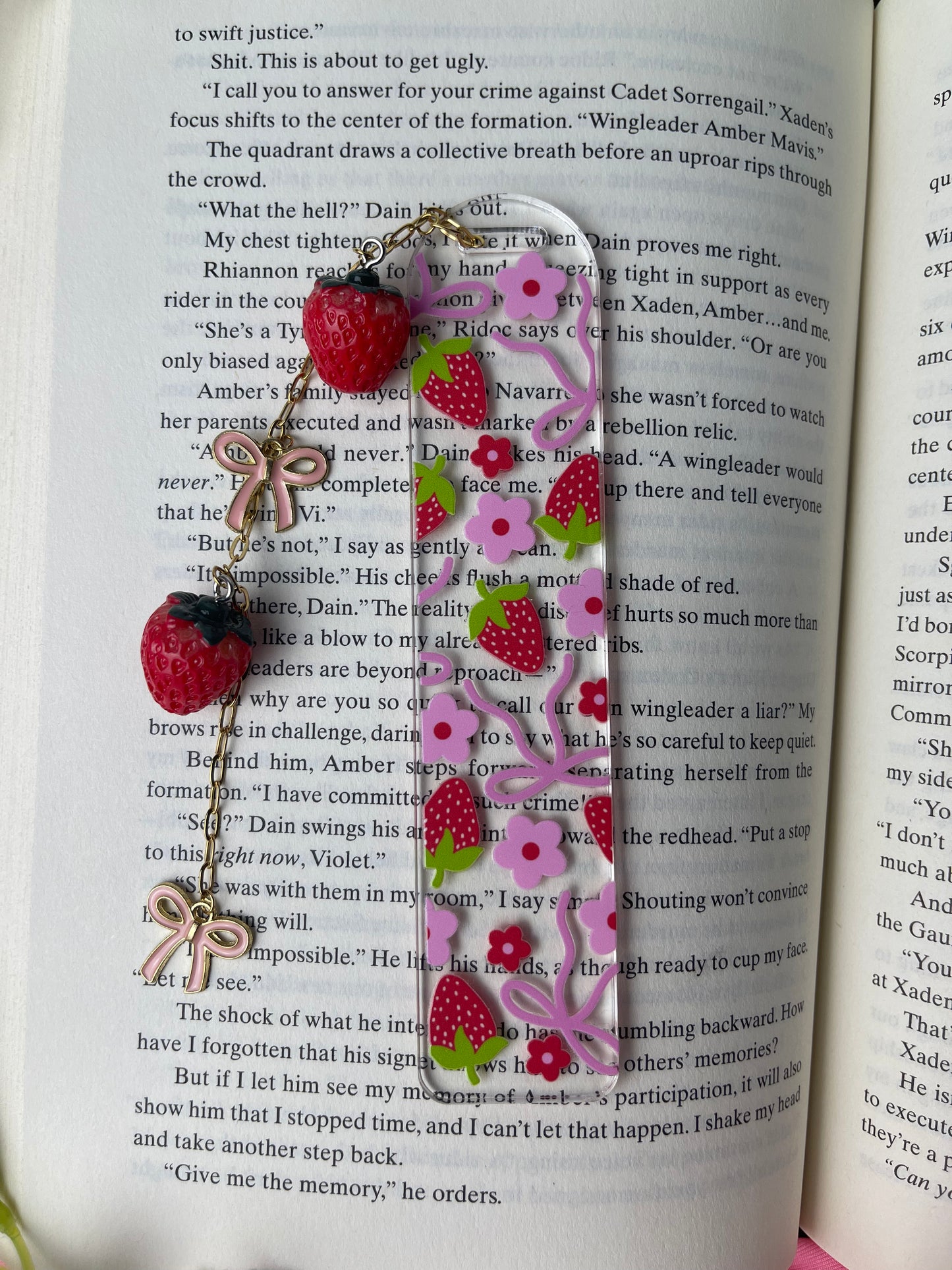 Acrylic Bookmarks w/ Charms