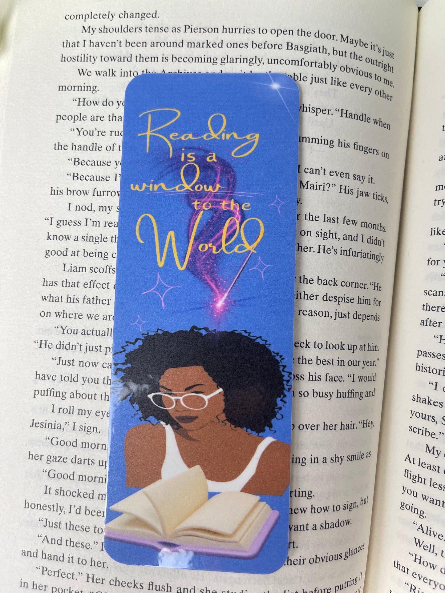 Reading Is A Window To The World Bookmark