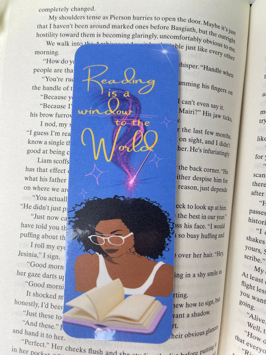 Reading Is A Window To The World Bookmark