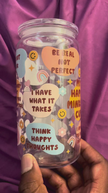My Happy Mindset Cup- 16 oz